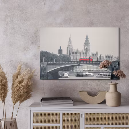 Canvastavla - Lambeth bridge