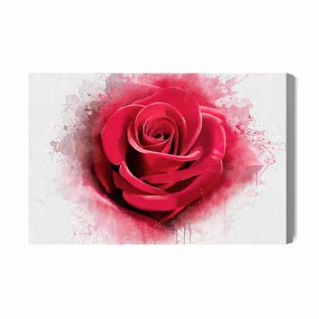 Canvastavla - Up close, as if painted