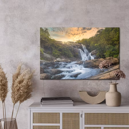 Canvastavla - Baker&#039;s waterfalls in sri lanka