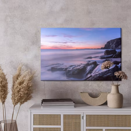 Canvastavla - Watergate bay in england