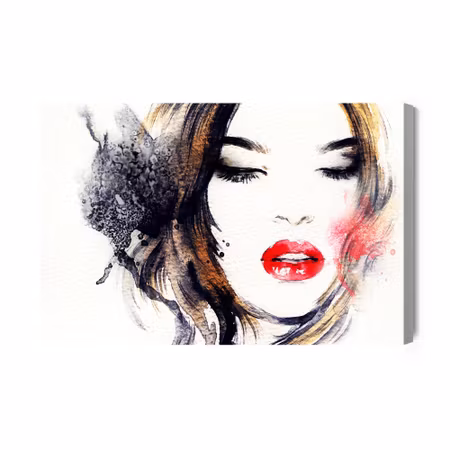 Canvastavla - Abstract portrait of women