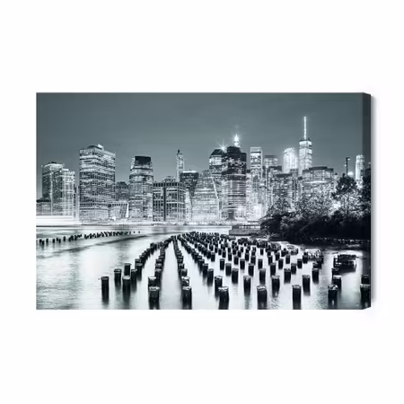 Canvastavla - New york at night
