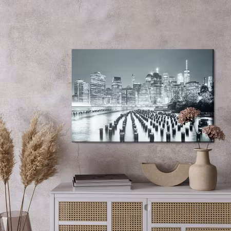 Canvastavla - New york at night