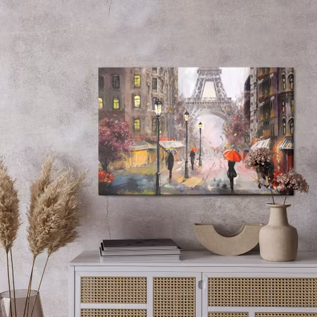 Canvastavla - Streets of paris