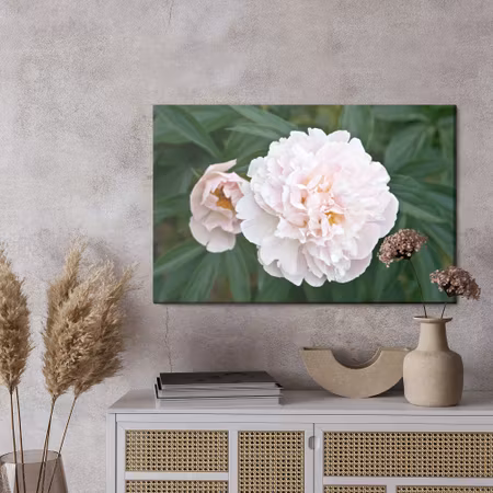 Canvastavla - Bright peony