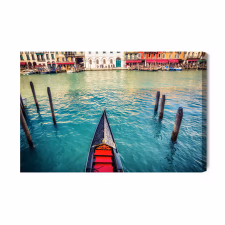 Canvastavla - Beautiful scenery of venice