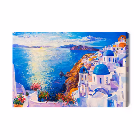 Canvastavla - Sea in greece