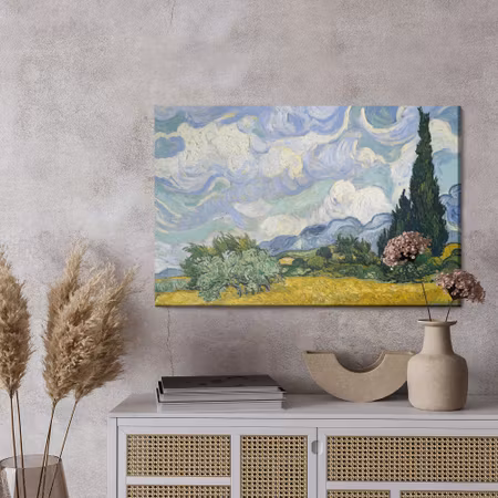 Canvastavla - Vincent van gogh &quot;wheat field