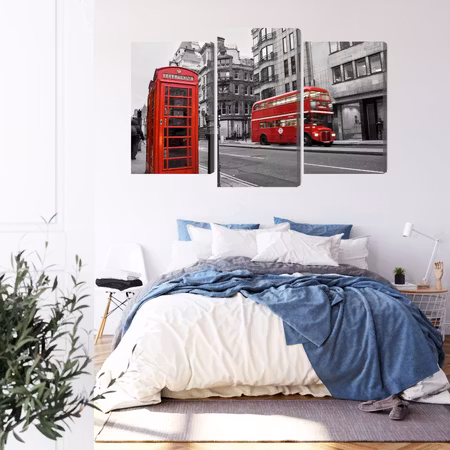 Canvastavla - Vintage american car in cuba