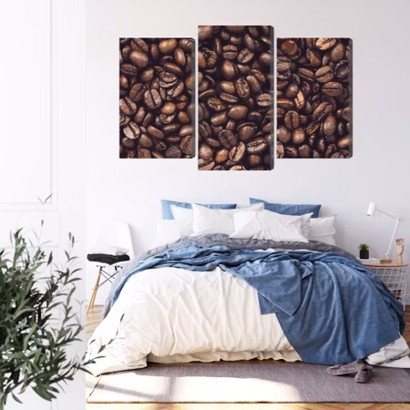 Canvastavla - Roasted coffee beans