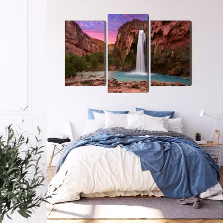 Canvastavla - Havasupai waterfalls