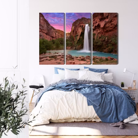 Canvastavla - Havasupai waterfalls