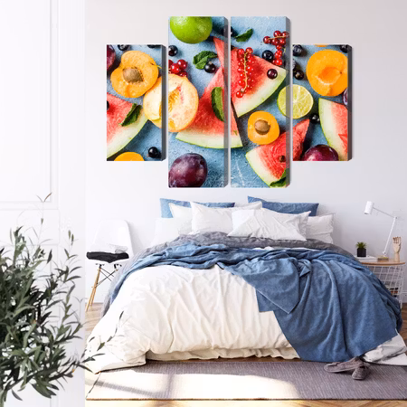 Canvastavla - Holiday fruit