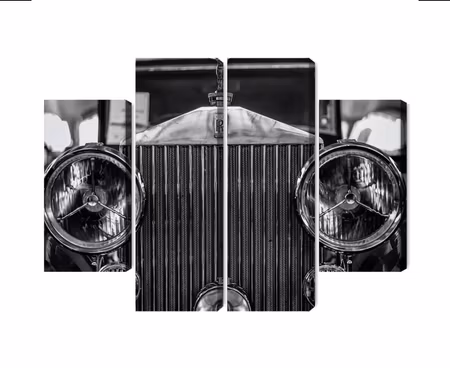 Canvastavla - Rolls royce up close