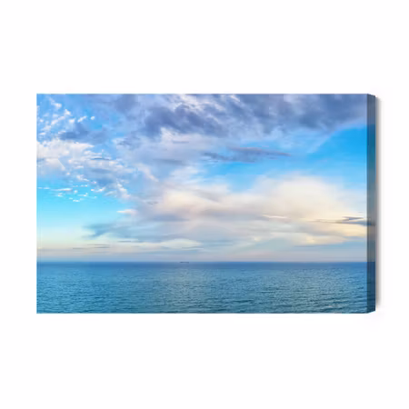 Canvastavla - Landscape with the sea