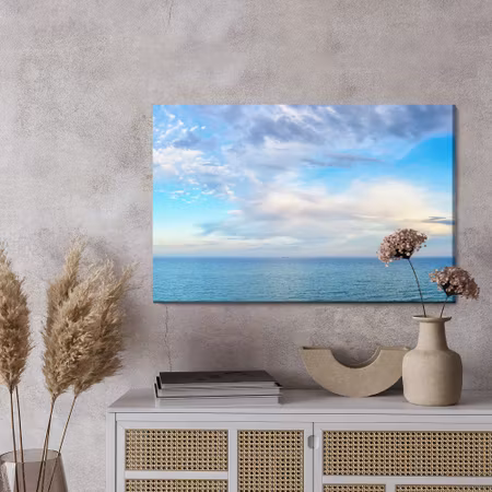 Canvastavla - Landscape with the sea