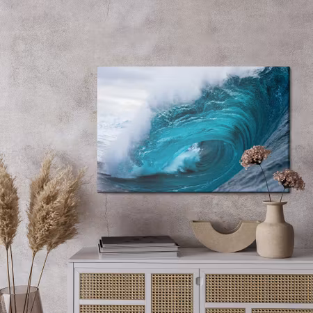 Canvastavla - Great sea wave