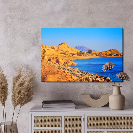 Canvastavla - Sea and rocky coast