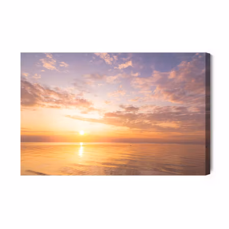 Canvastavla - Pastel sea landscape