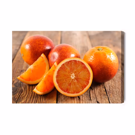 Canvastavla - Red oranges