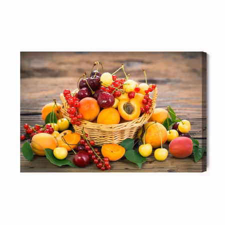 Canvastavla - Fresh summer fruit