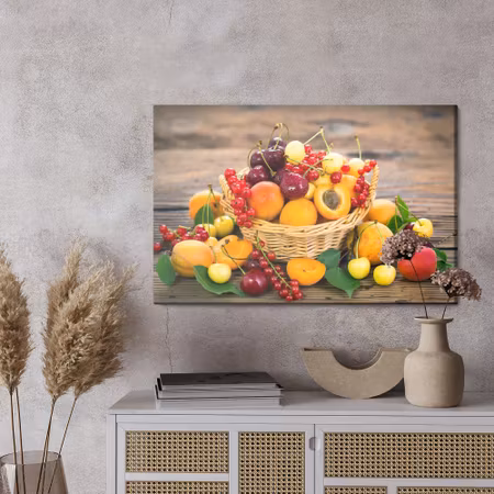 Canvastavla - Fresh summer fruit