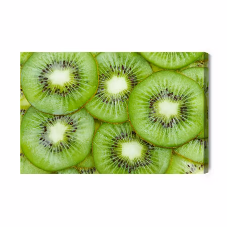 Canvastavla - Kiwi close up