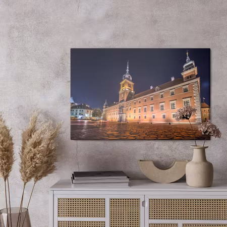 Canvastavla - Royal castle in warsaw