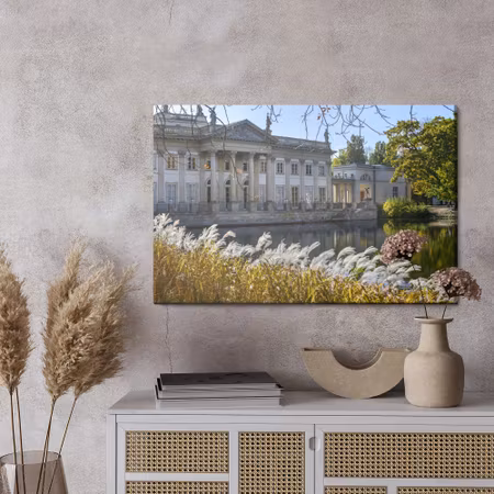 Canvastavla - Autumn palace in warsaw