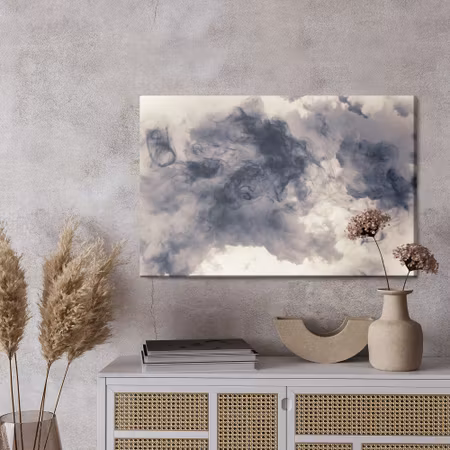 Canvastavla - Abstract dark clouds