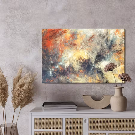 Canvastavla - Abstract stains