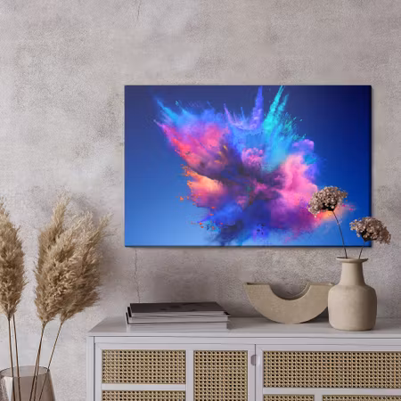 Canvastavla - An abstract explosion of colors