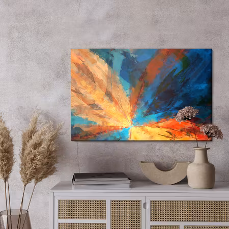 Canvastavla - Abstract color variation