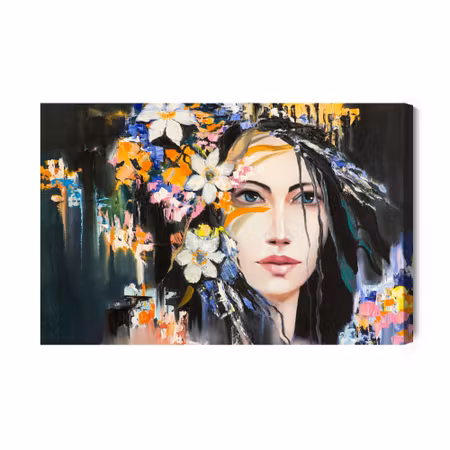 Canvastavla - Portrait of a dryad