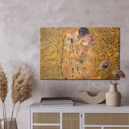 Canvastavla - Gustav klimt the kiss reproduction