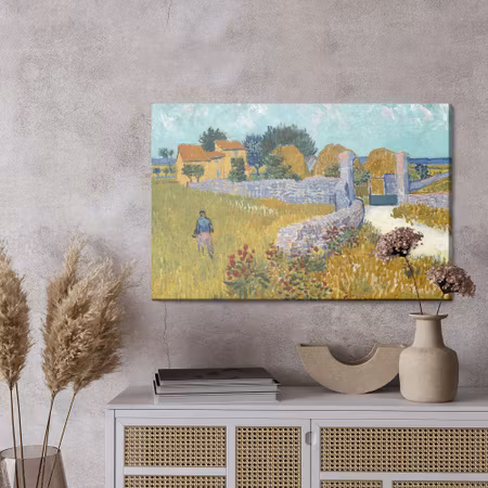 Canvastavla - Vincent van gogh &quot;farmhouse in