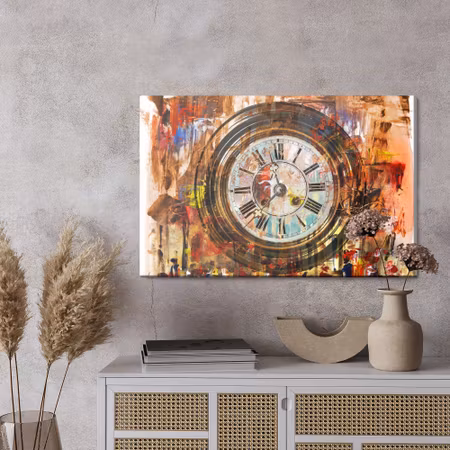 Canvastavla - Passing time