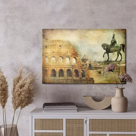 Canvastavla - Famous places in rome