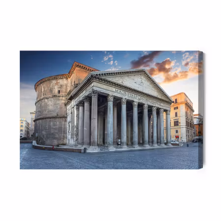 Canvastavla - Pantheon in rome