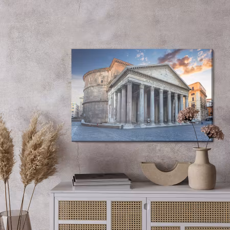 Canvastavla - Pantheon in rome
