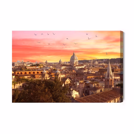 Canvastavla - Roman 3d panorama