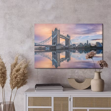 Canvastavla - 3d london panorama