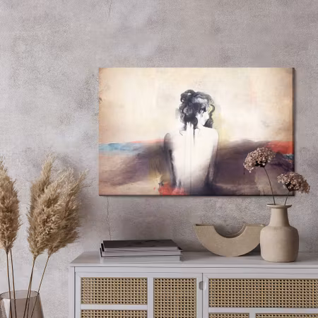 Canvastavla - Abstract women’s portrait