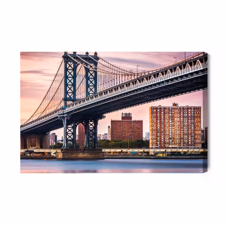 Canvastavla - Manhattan bridge in london