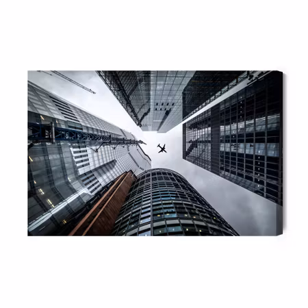 Canvastavla - Of london skyscrapers