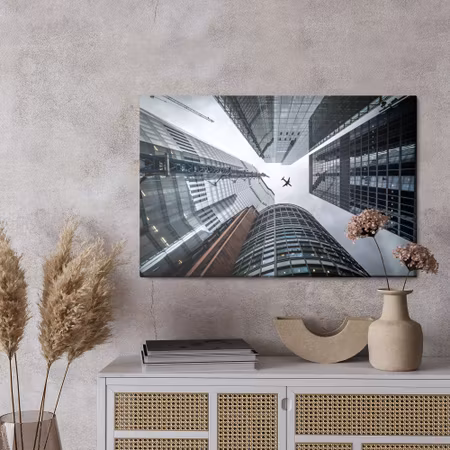 Canvastavla - Of london skyscrapers