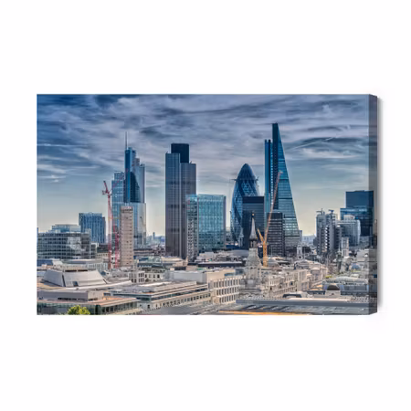 Canvastavla - Of london skyscrapers