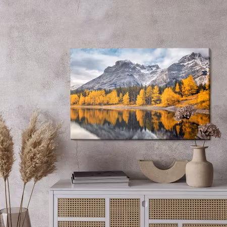 Canvastavla - Autumn in the mountains