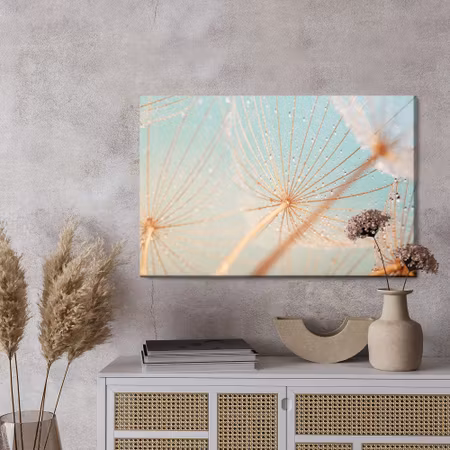 Canvastavla - Inflatable, water drops