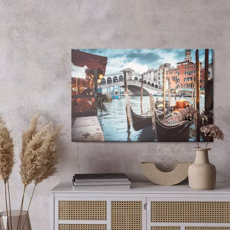 Canvastavla - Scenery of venice